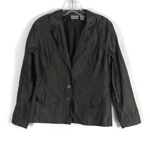 Chicos Womens Jacket Size 0=S Small/4 Brown